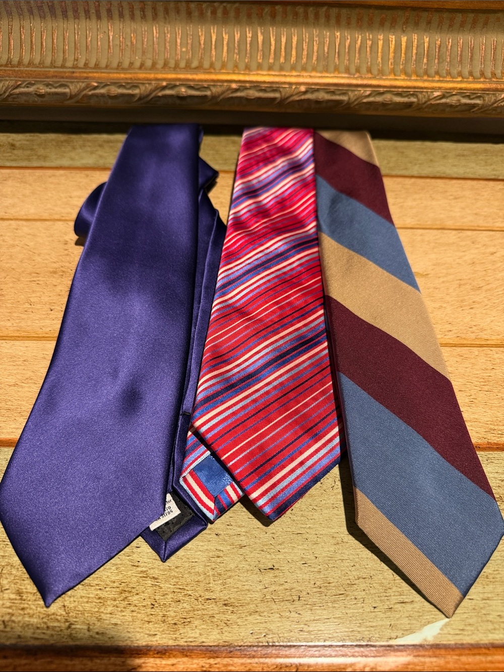 Men's Purple Satin Tie - Classic Formal Accessory